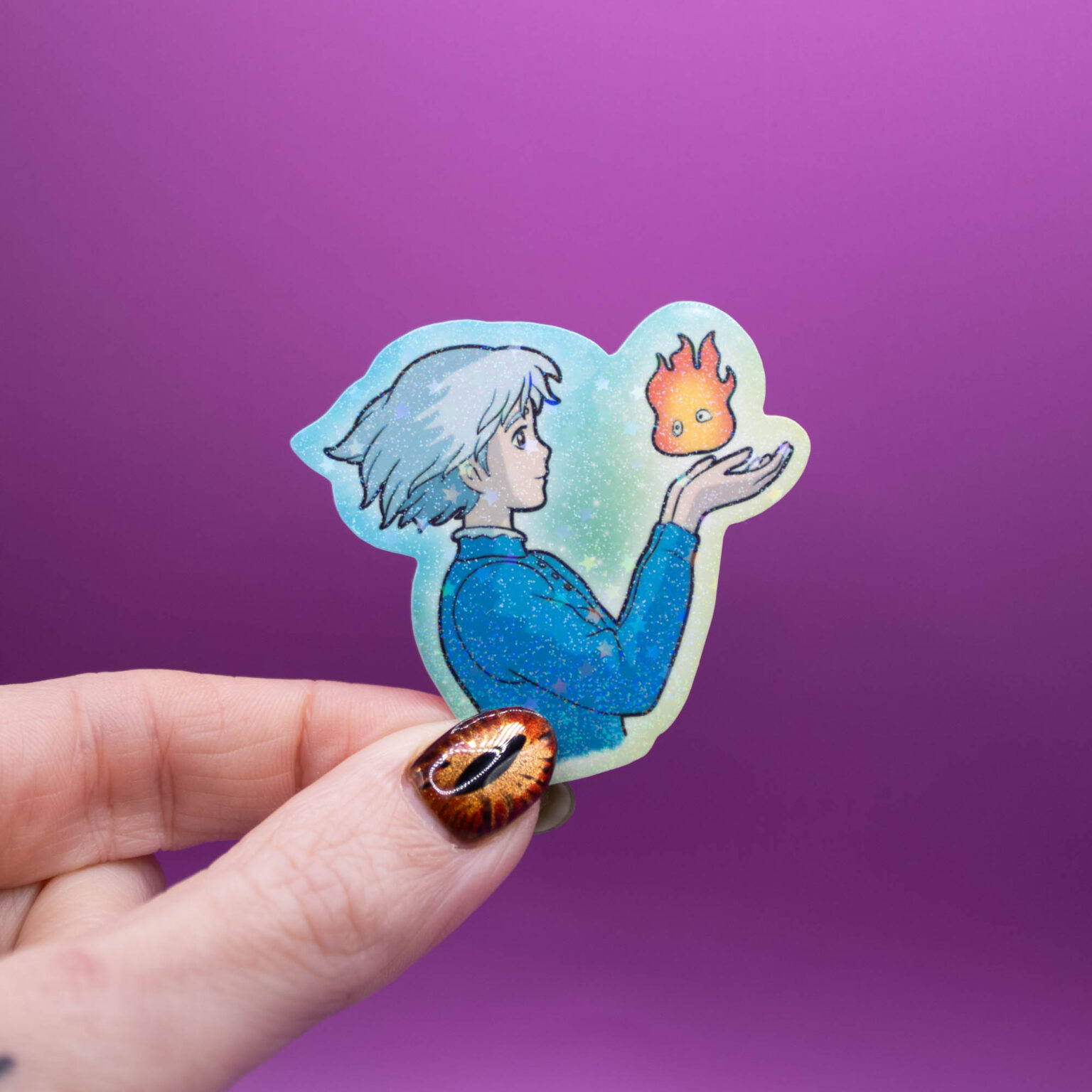 Sophie and Calcifer Sticker - Sigil Stickers