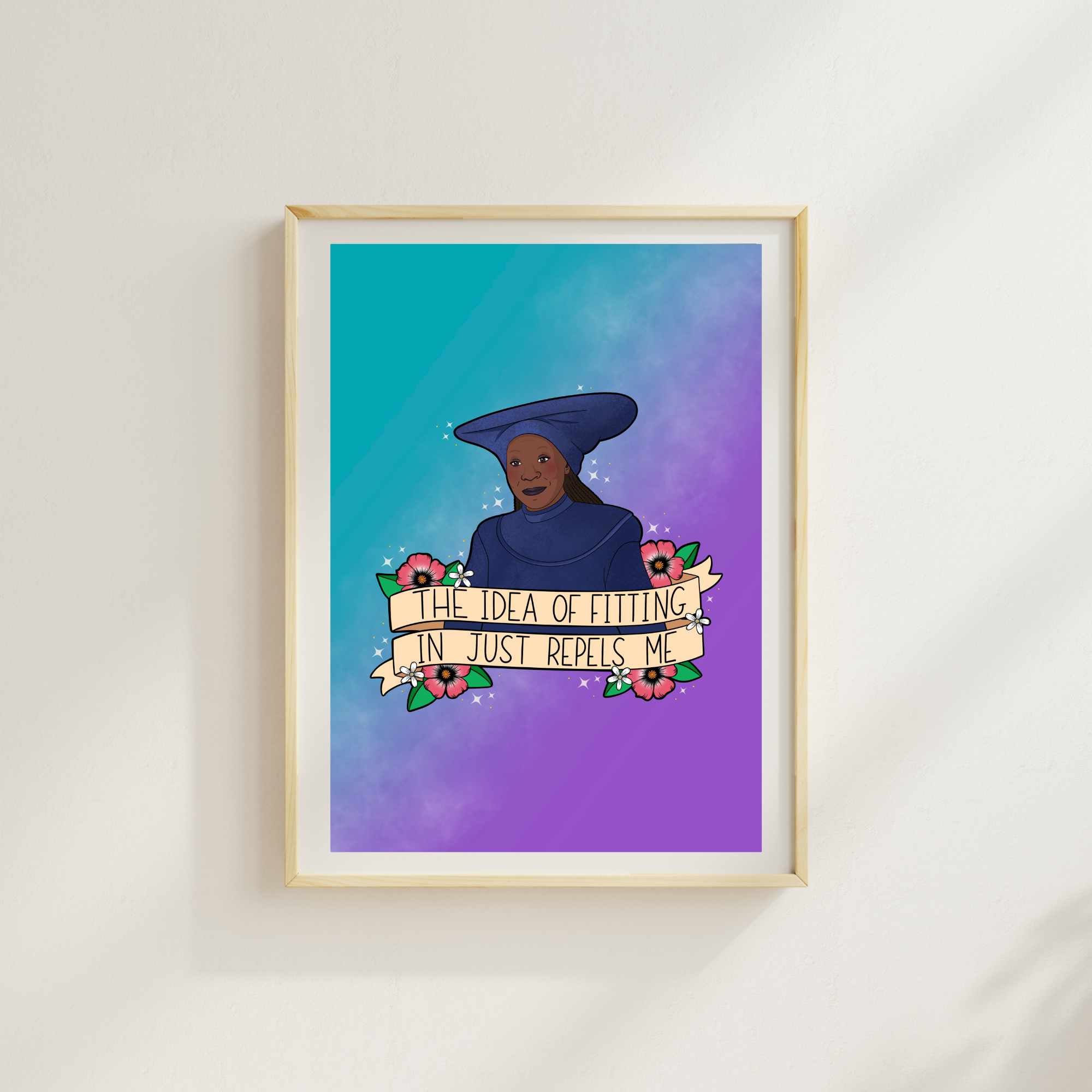 Guinan Bridge Crew Art Print