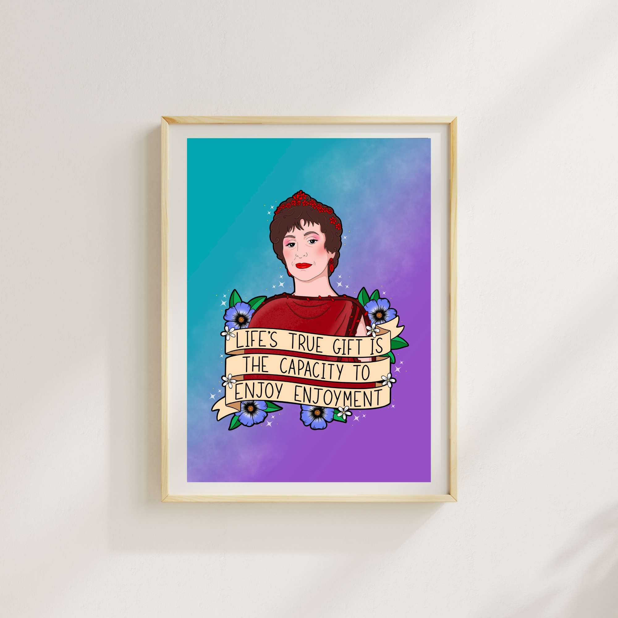 Lwaxana Bridge Crew Art Print